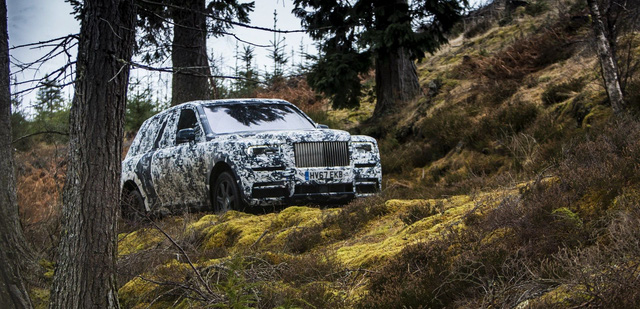 Rolls-Royce sẽ ra mắt Cullinan vào ngày 10/5 tới - 2